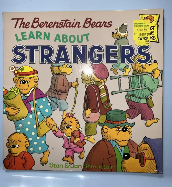1985 “The Berenstain Bears’ Learn About Strangers“ Paperback Book” (MH156)1