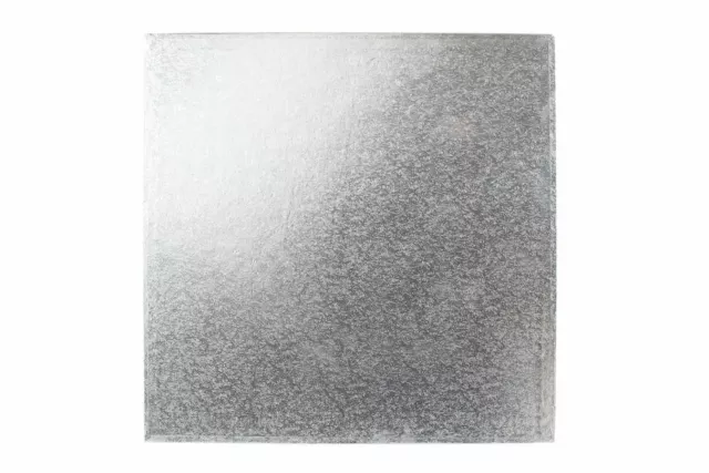 Square Shape Cake Boards Base Drum 12mm thick Premium Finish Strong - 8 Inch