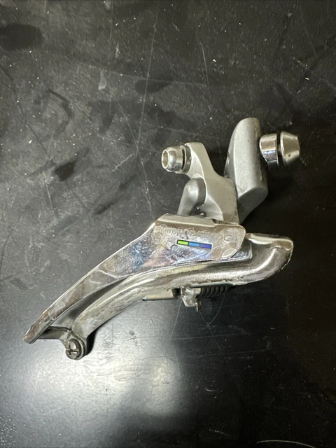 Shimano 600 Ultegra FD-6401 Serr Route Avant Derailleur- 2x8-Spd- Vgc