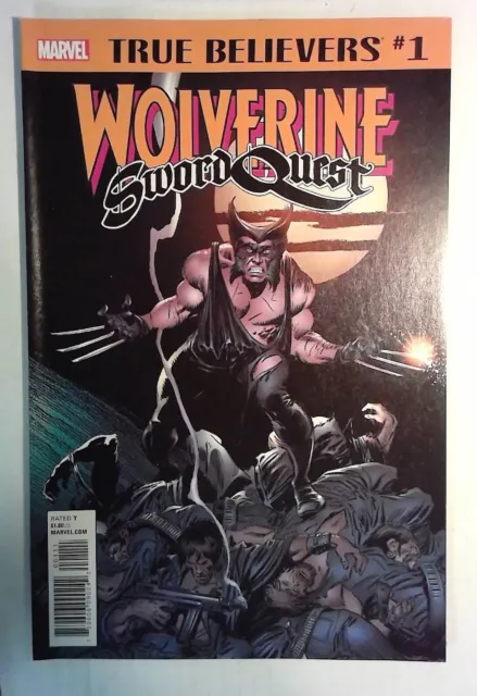 True Believers: Wolverine Sword Quest #1 Marvel Comics (2005) Reprint Comic Book