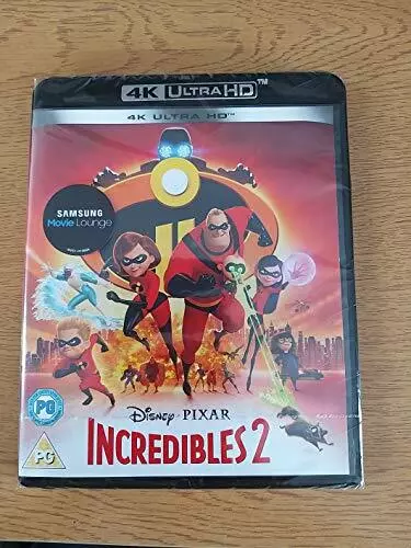 Disney Pixar Incredibles 2 4K Ultra HD Blu-Ray - DVD  VYLN The Cheap Fast Free