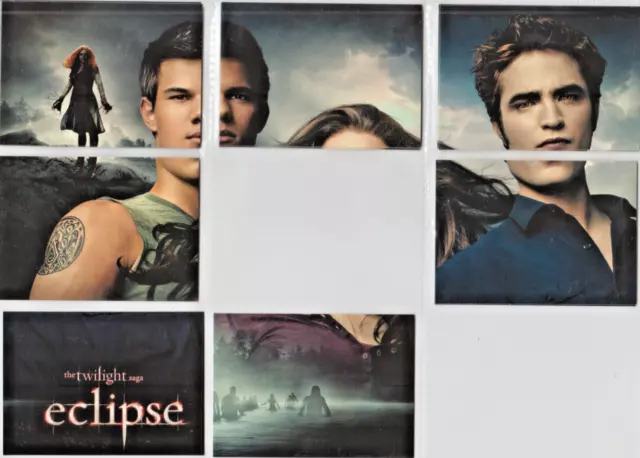 LOTTO DI 7 schede Chase The Twilight Saga ECLIPSE Series C1 C2 C3 C4 C6 ...