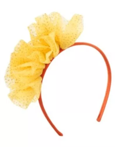 Gymboree Halloween Goldfish Tulle Glitter Headband 3 4 5 7 8 9 10 Nwt
