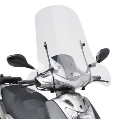 SYM 105A GIVI Parabrezza Trasparente per SYM HD Evo 125-200 2007 2008 2009 2010 2011 