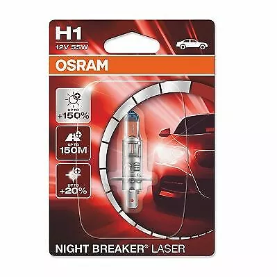 Bombilla incandescente OSRAM, bombilla coche H1 12 V 55 W P14,5s