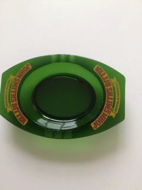 John Smith’s Bitter, Pressed Glass  Ashtray.