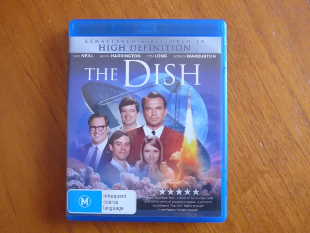 THE DISH BLU-RAY *FREE SHIPPING* Aussie classic Sam Neill 2000 OOP
