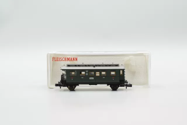 Fleischmann N 8066 Personenwagen 2./3. Kl mit Traglastenabteil B2iwe DRG