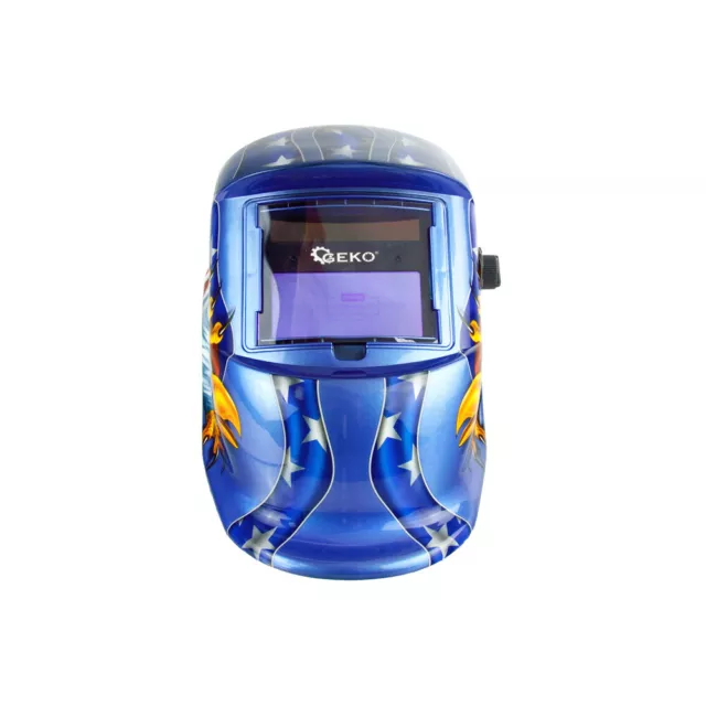 Maschera Automatica Lcd Autoscurante Saldatura Casco Saldare Geko G01878
