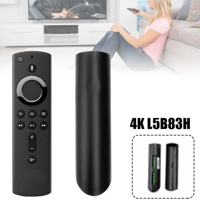L5B83H For Amazon 2nd Gen Alexa Voice Fire TV Box Stick 4K Remote Control ) A
