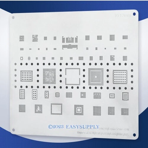 Pochoir de reballage BGA chauffé directement pour la Samsung G887/A40S/A8S