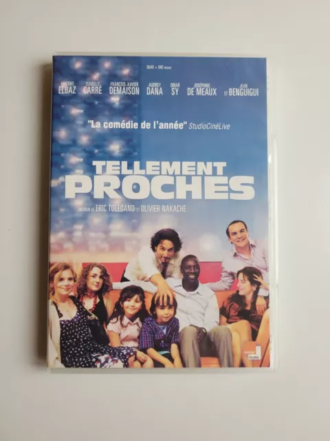 Dvd Tellement Proches Vincent Elbaz / Omar Sy Neuf Sans Blister