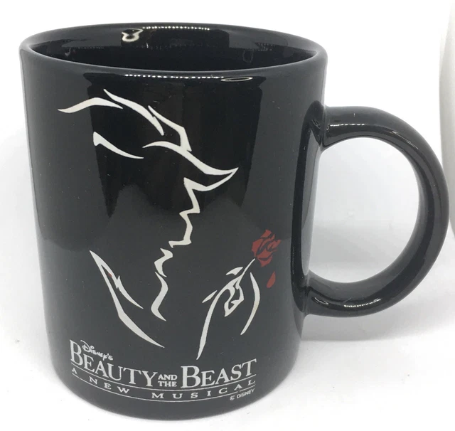 VINTAGE BEAUTY AND The Beast Disney Broadway “A New Musical” Coffee/Tea