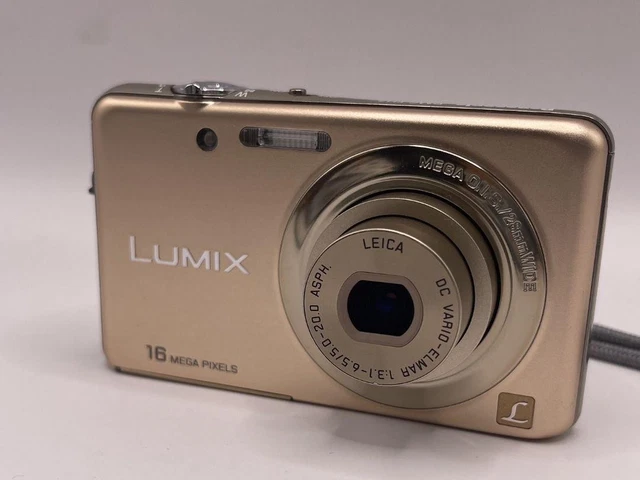 LUMIX DMC-FH7 [シャインゴールド] 中古】LUMIX DMC-FH7-N (1610万画素／4倍／SDXC／シャイン