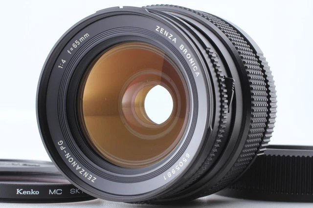 ZENZA BRONICA ZENZANON PG 65mm f/4 Lens For GS-1 From JAPAN MINT w