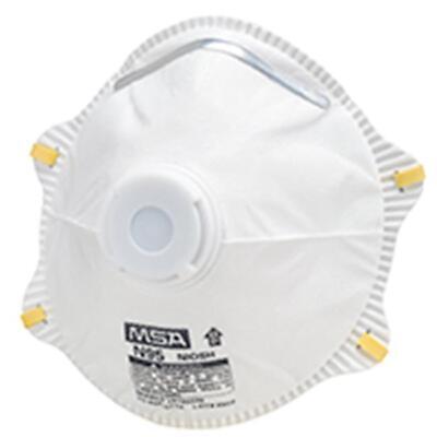 Respirador de polvo con válvula de exhalación MSA Safety Works 10103825