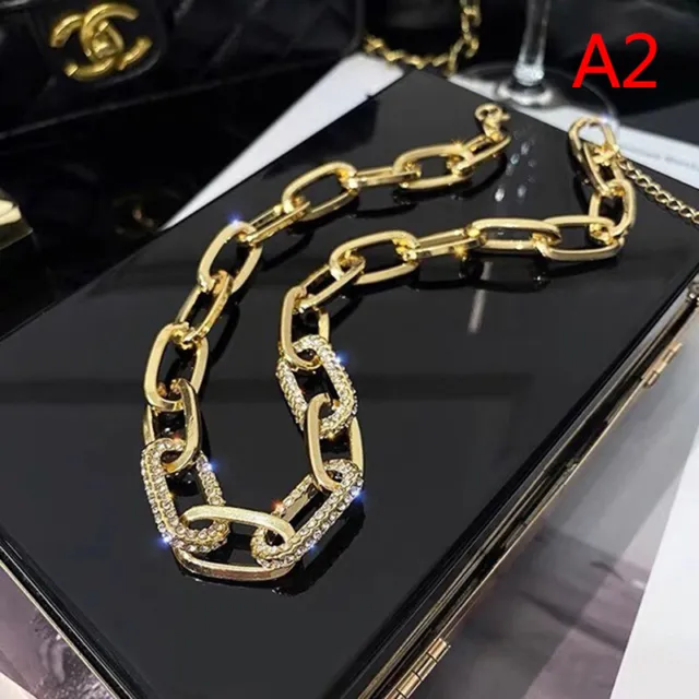 Necklaces wholesale Chokers For Women Metal Hip-hop Sweater chain Long Chunky