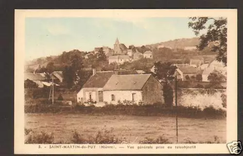 SAINT-MARTIN-du-PUY (58) VILLAS & EGLISE