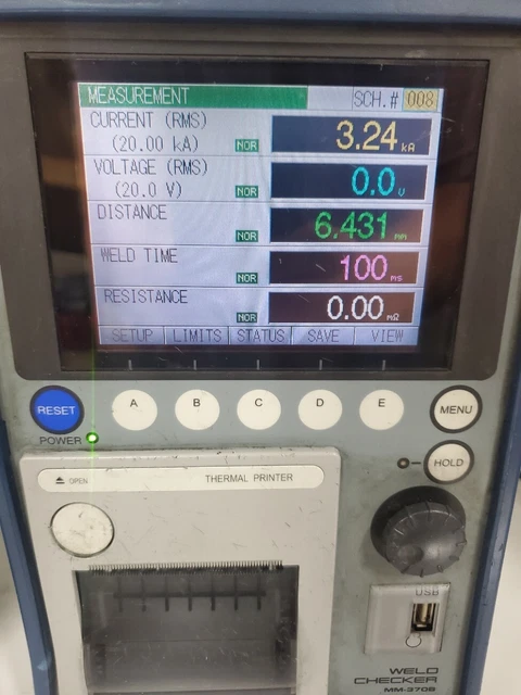 Miyachi Mm-370B-00-01  Portable Weld Checker 100-240V-Ac, Mm370B00001,