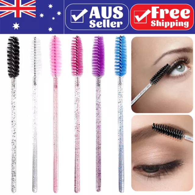 Disposable Eyelash Brushes Extension Applicator Spoolies Mascara Eyebrow Wands