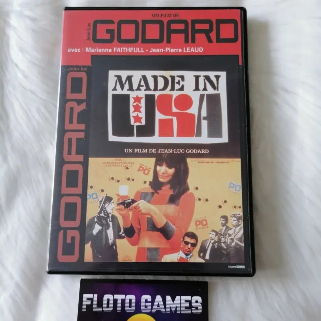 DVD ZONE 2 FR : Made In USA - Jean Luc Godard - Français - Floto Games