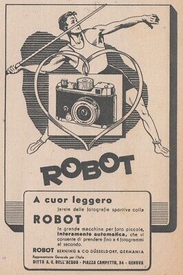 PUBBLICITA' ORIGINALE ADVERTISING MACCHINA FOTOGRAFICA "AGFA" DEL 1965 