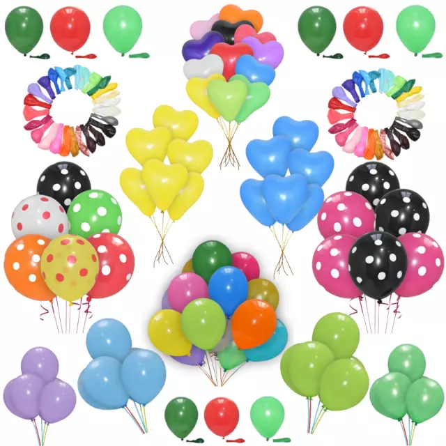 100 X Pâques Ballons Lapin Œufs 30.5cm Latex Hélium Anniversaire Décor  Balons