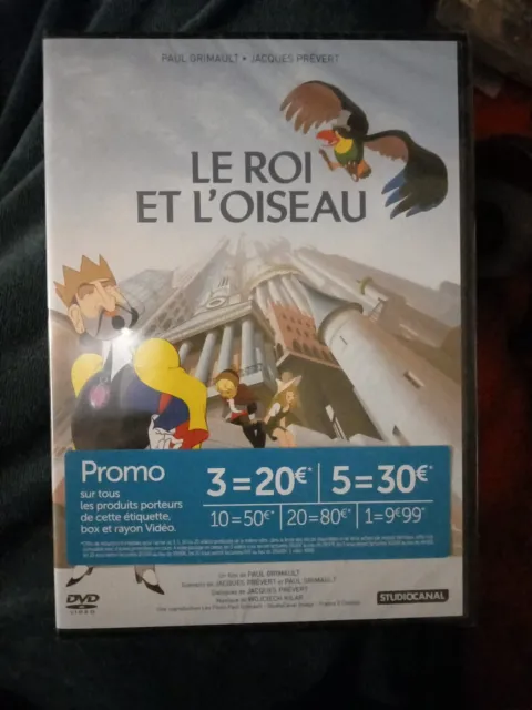 Le Roi et L'Oiseau DVD Neuf Sous Blister