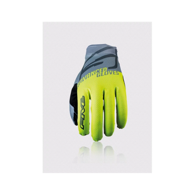 Five Guanti XR-Lite Split Giallo Fluo/Grigio