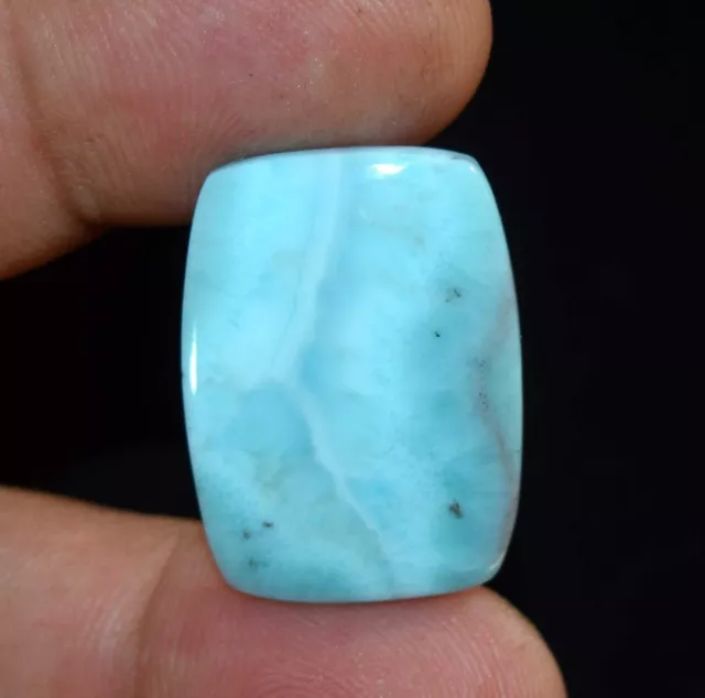 22,45 cts. 100% naturel Larimar Cabochon pierres précieuses en vrac forme...