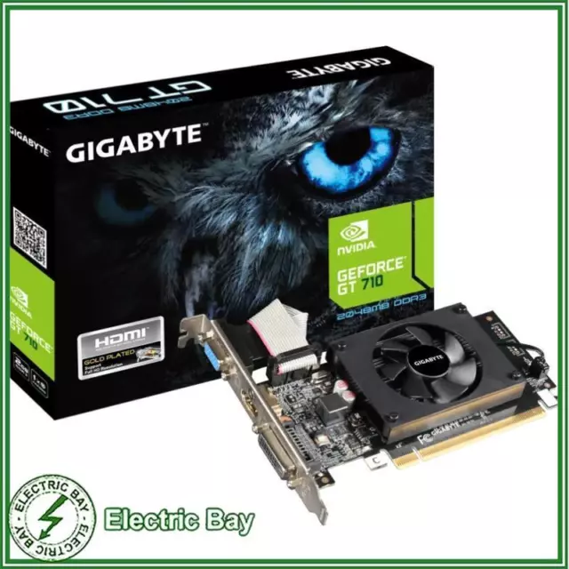 Gigabyte GeForce GT 710 2GB DDR3 Graphics Card