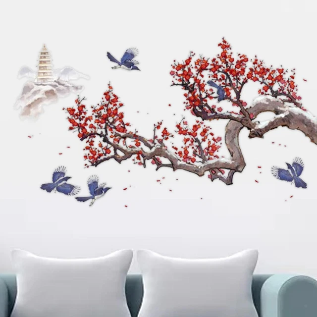 Sticker Mural Arbre 3D Avec Cadres Photos - Déco DIY Pour Chambre, Salon, Jusqu'à 220x181 Cm