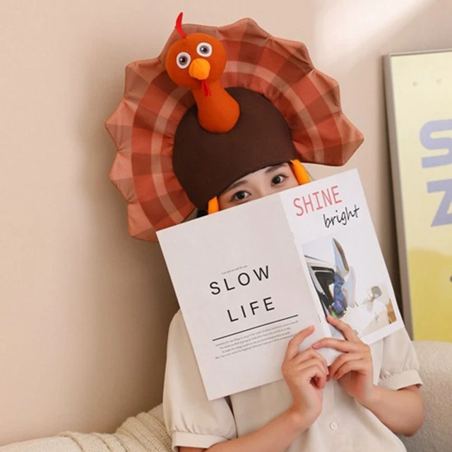 3D THANKSGIVING HEADGEAR Cap Funny Carnival Party Hat Children's Gift £