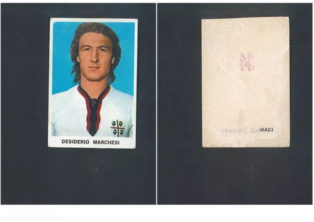 Edis 1973-74 Desiderio Orchestra (Cagliari) Footballers Figure Rec. n.34 ▓