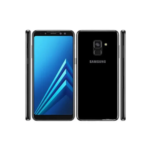 Samsung Galaxy A8 (2018) SM-A530F - 32 Go - NOIR (Désimlocké) (Double SIM)
