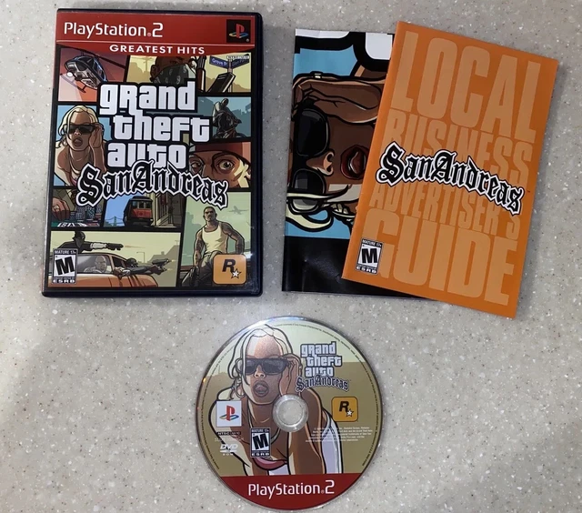 playstation 2 gta san andreas playstation 2 gta san andreas
