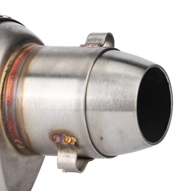 Tubo di scarico moto 51 mm/2 pollici scooter tubo di scarico carbonio