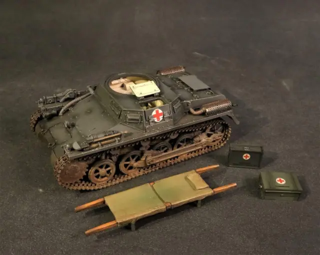GA-18 - Allemand Armure, Panzer I Ausf.a Ambulance Version - WWII - John Jenkins