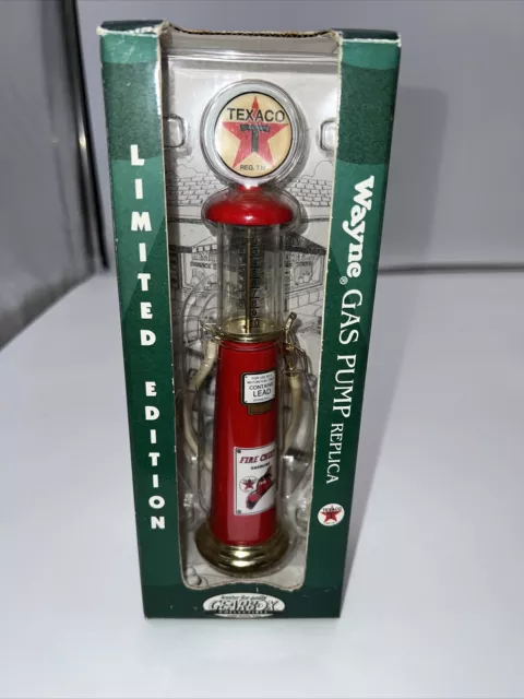 1996 GEARBOX Texaco Wayne Gas Pump Replica #07503 Limited Edition 8" Tall NIB