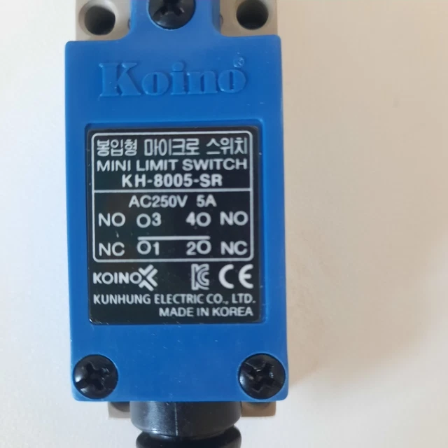 Koino KH-8005-SR Mini limit switch Coil Spring Type 250 VAC 5A(Resistance Load) 2