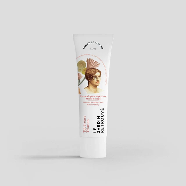 Crème De Gommage Mains et Corps Exfoliant Doux et Hydratant Le Jardin retrouvé