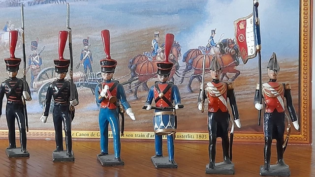 6 Petits Soldats Marins de la Garde. Cbg Mignot