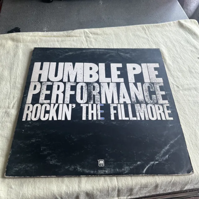 Humble Pie Performance Rockin' The Fillmore 2 Lp Vinyl Record 1971 Excellent!!!