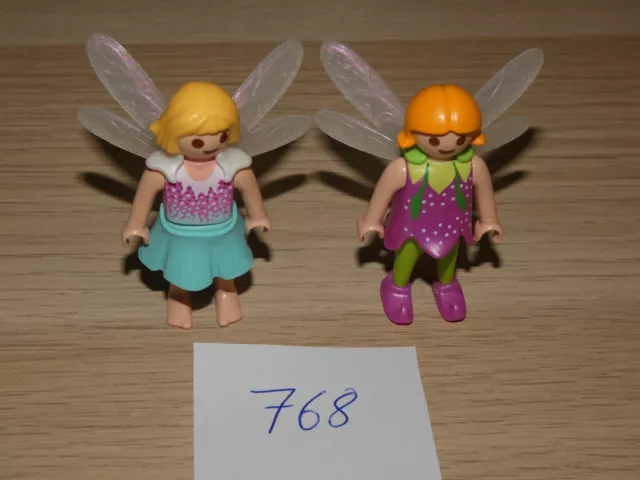 2x Playmobil Figuren Elfenkinder (Set.768)