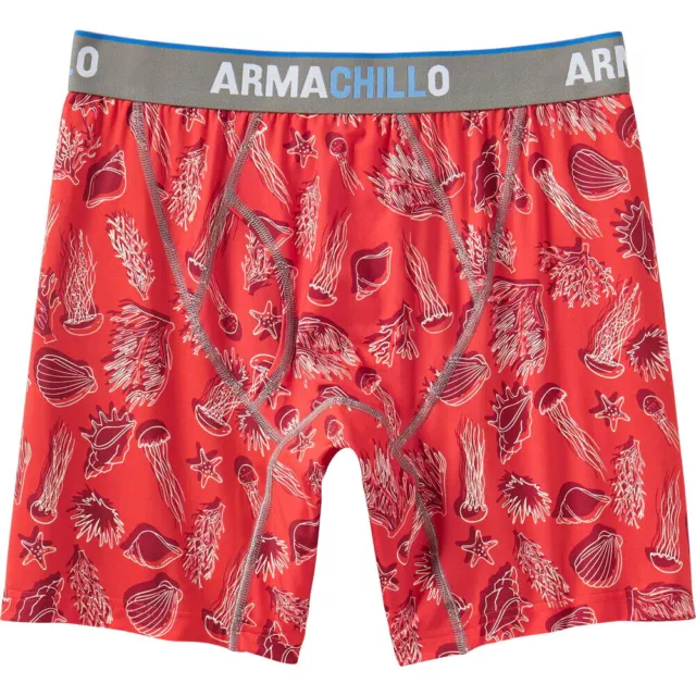 DULUTH TRADING CO. Mens Armachillo Cooling Print Boxer Briefs
