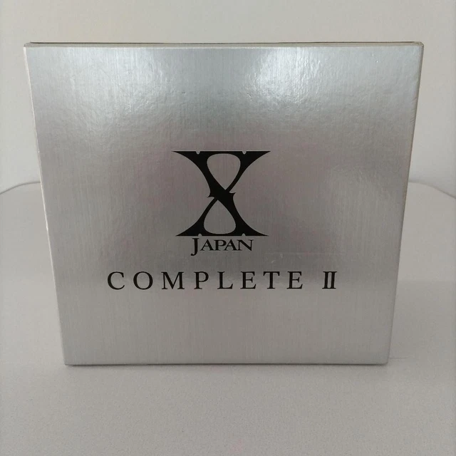 X JAPAN COMPLETE II Box Set 7 CDs & 7 DVDs Original Albums