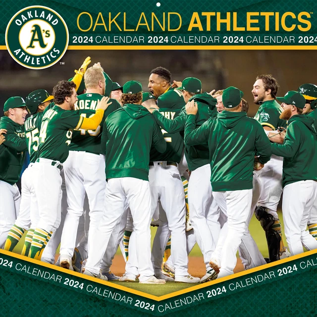 OAKLAND ATHLETICS 2024 12'' x 12'' Team Wall Calendar 19.99 PicClick