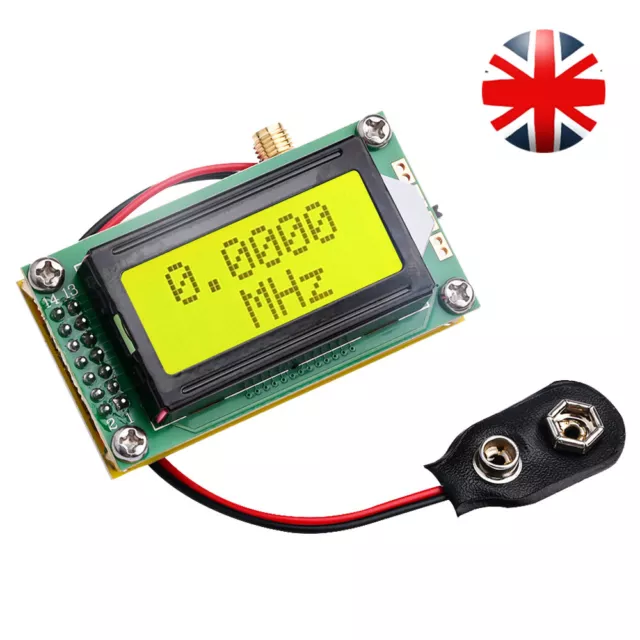 High Accuracy RF Frequency Counter Meter 1~500MHz Tester Module For Ham Radio UK