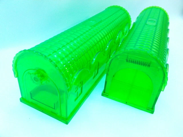 Lot of 2 Large Humane Mouse Trap Catch and Release Indoor and Outdoor