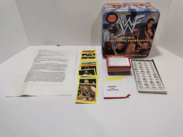World Wrestling Federation Attitude in Review 3rd Edition Game 99% Complete